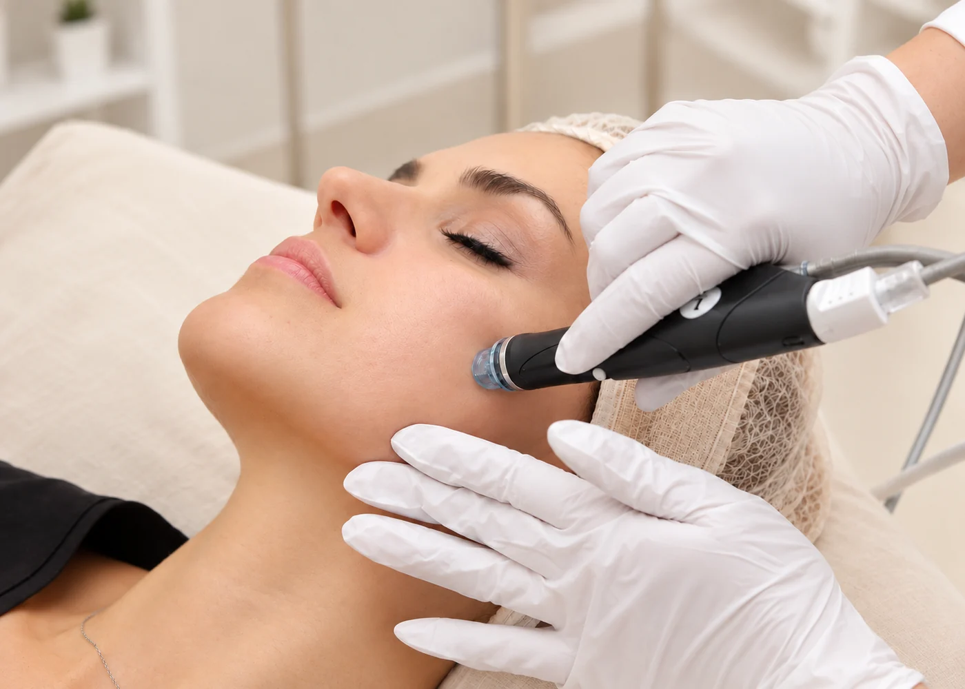 Apparative Kosmetik: Microneedling und Aquafacial